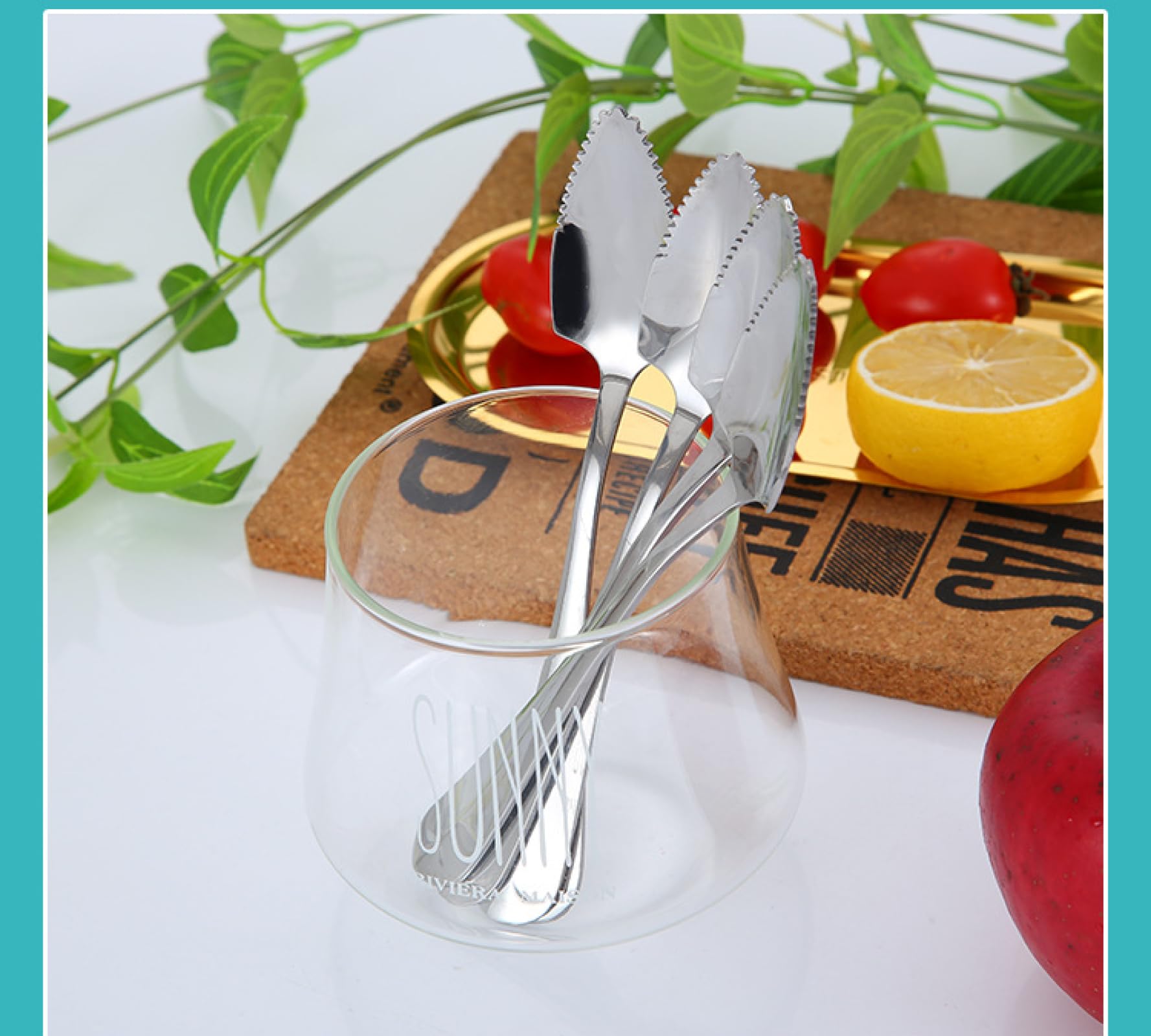 デザートスプーン 1本　グレープフルーツスプーン　⑤? デザートスプーン 1本 グレープフルーツスプーン ⑤? Amazon.co.jp: 5